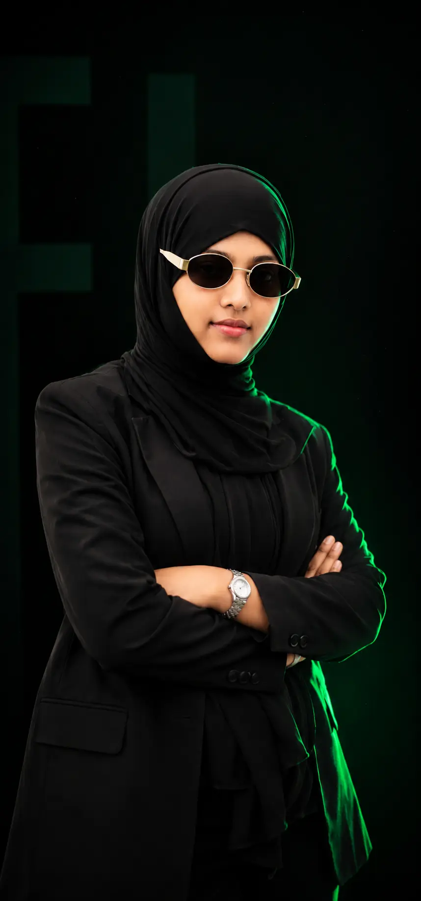 Standing tall with arms confidently crossed, facing the camera with a calm expression and composed stance, this pose reflects confidence, leadership, and professionalism. It represents my commitment to delivering result-driven digital marketing solutions with creativity and strategic thinking. As the best digital marketing freelancer in Thrissur, I am dedicated to helping businesses grow through SEO, social media marketing, content marketing, and web development with a client-focused approach.